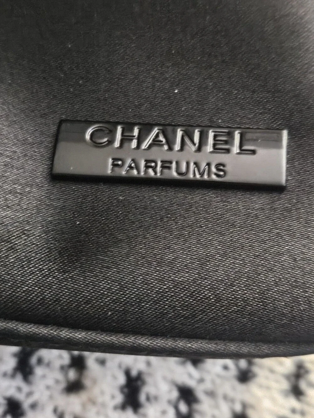 Chanel Satin Cosmetic Pouch